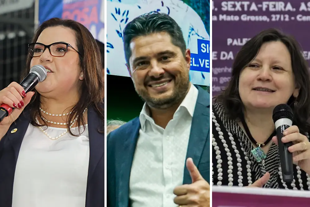 Além da prefeita Professora Rosa Maria, que busca a reeleição, mais quatro candidatos devem disputar a Prefeitura de Pinhais 3 prefeitos candidatos