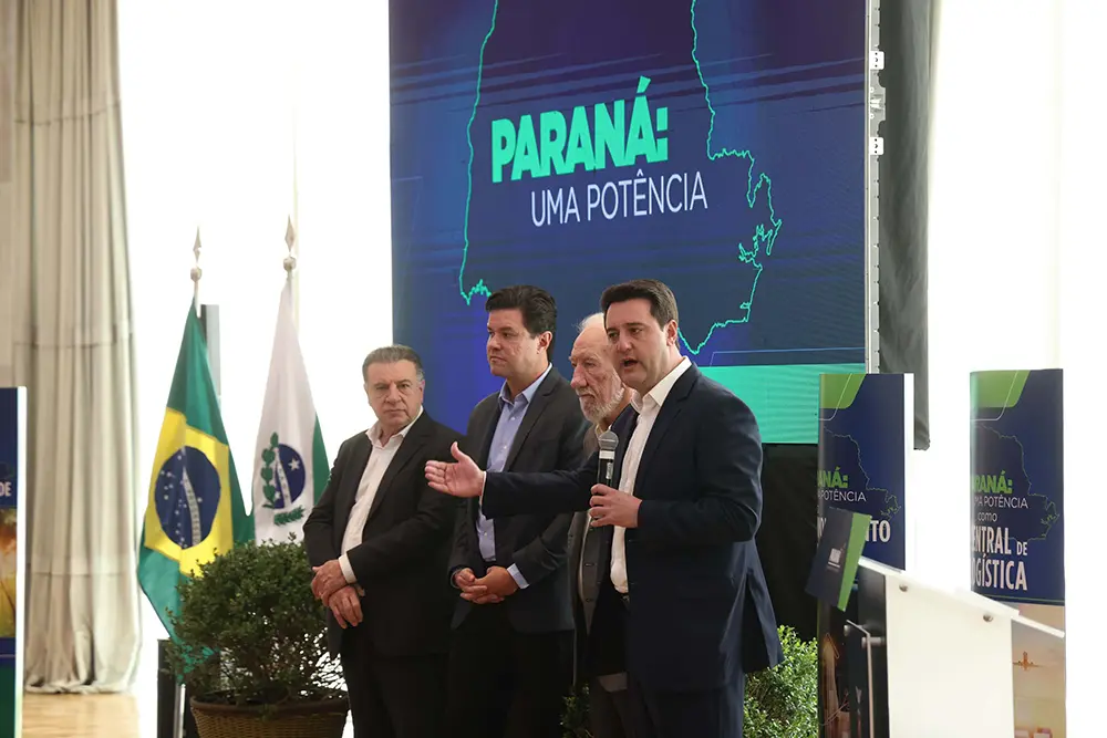 Governador Ratinho Junior apresenta avanços econômicos e sociais do Paraná a empresários 1 avanços econômicos e sociais