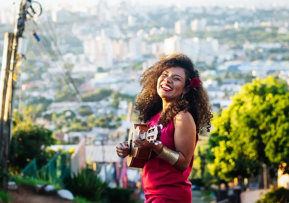 Caixa Cultural Curitiba apresenta a sambista gaúcha Pâmela Amaro na 5ª atração do projeto Samba de Bamba 5 Pâmela Amaro