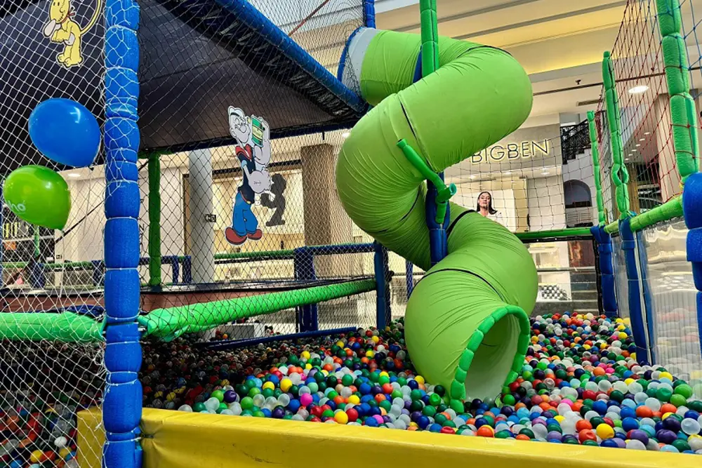 Shopping recebe Parque do Popeye, com cama elástica de dois andares 5 Parque do Popeye