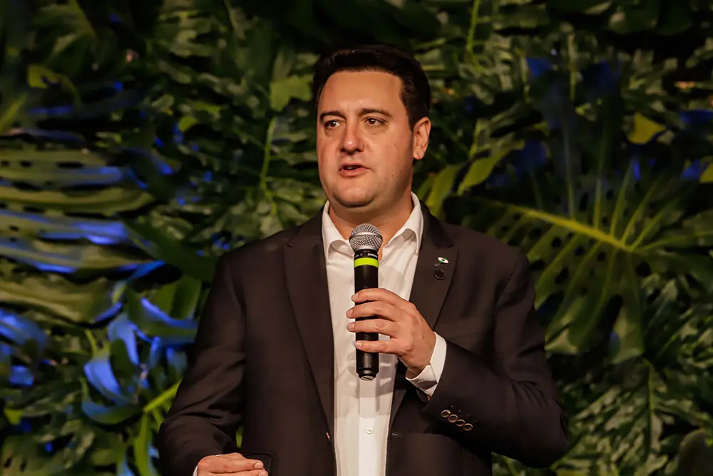 Governador Ratinho Junior destaca sustentabilidade paranaense em Fórum do Agronegócio 1 Ratinho Junior