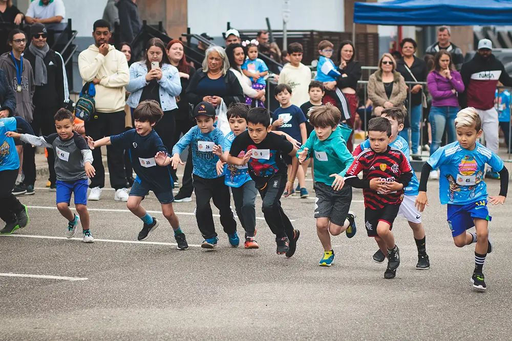 Alto da XV Mall promove a 8ª edição da Corrida Kids com incentivo à prática esportiva entre crianças 5 Corrida Kids
