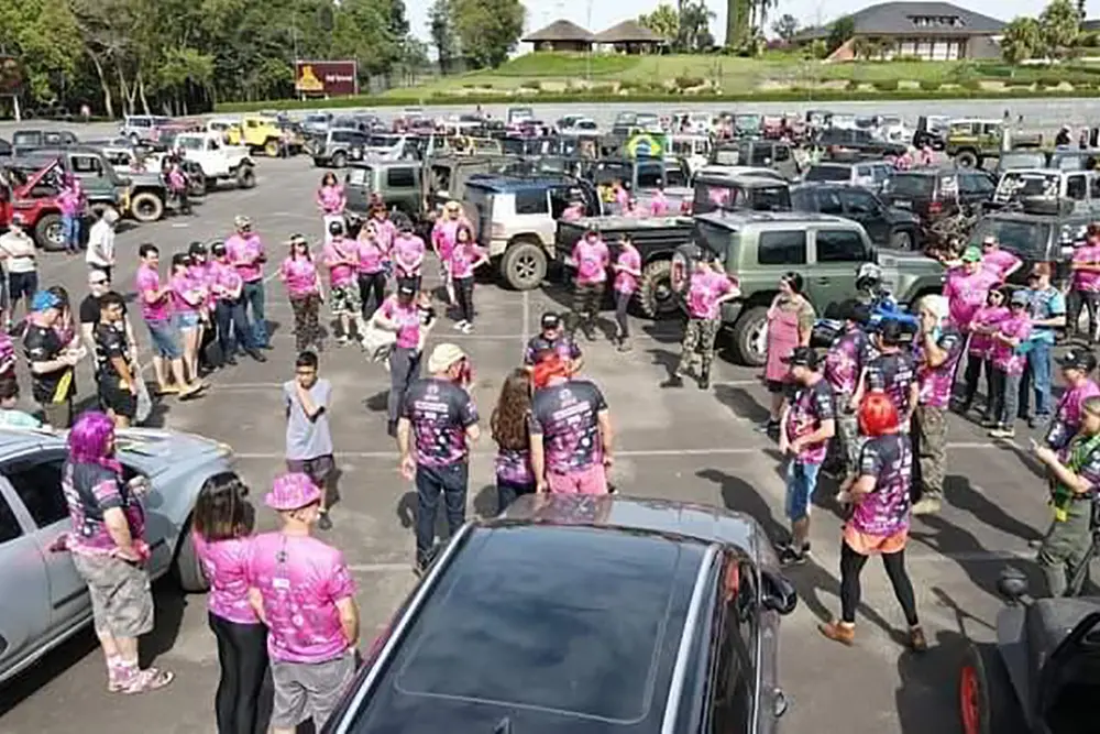 Jipeiros organizam passeio feminino alusivo ao Outubro Rosa 1 Jipeiros Outubro Rosa