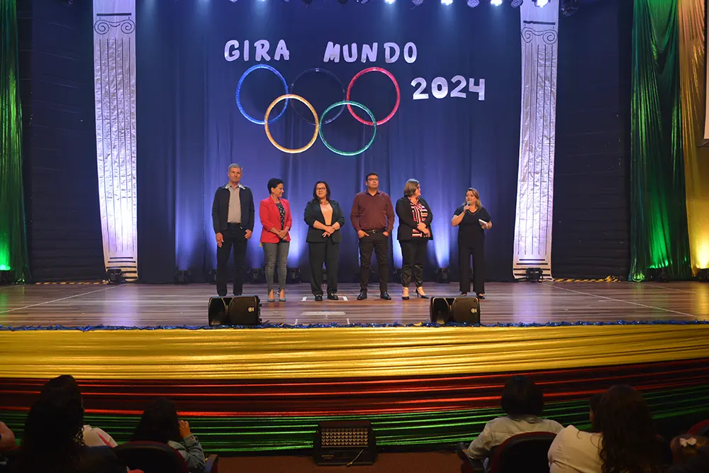Países participantes dos Jogos Olímpicos foram o tema do projeto Gira Mundo em Pinhais 2 Gira Mundo em Pinhais