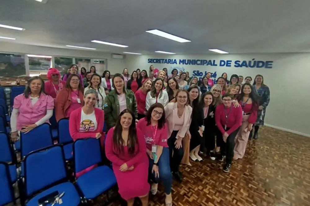 Diversas ações alusivas ao Outubro Rosa foram realizadas em São José dos Pinhais 2 Outubro Rosa