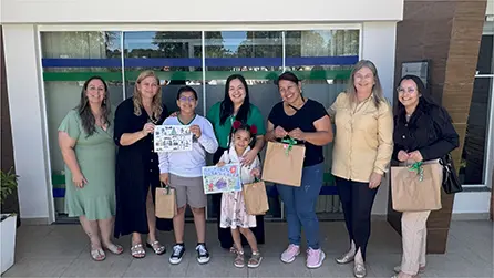 Concurso de Desenho Arteris premia alunos de Campina Grande do Sul na categoria Cartão de Natal 9 Concurso de Desenho Arteris