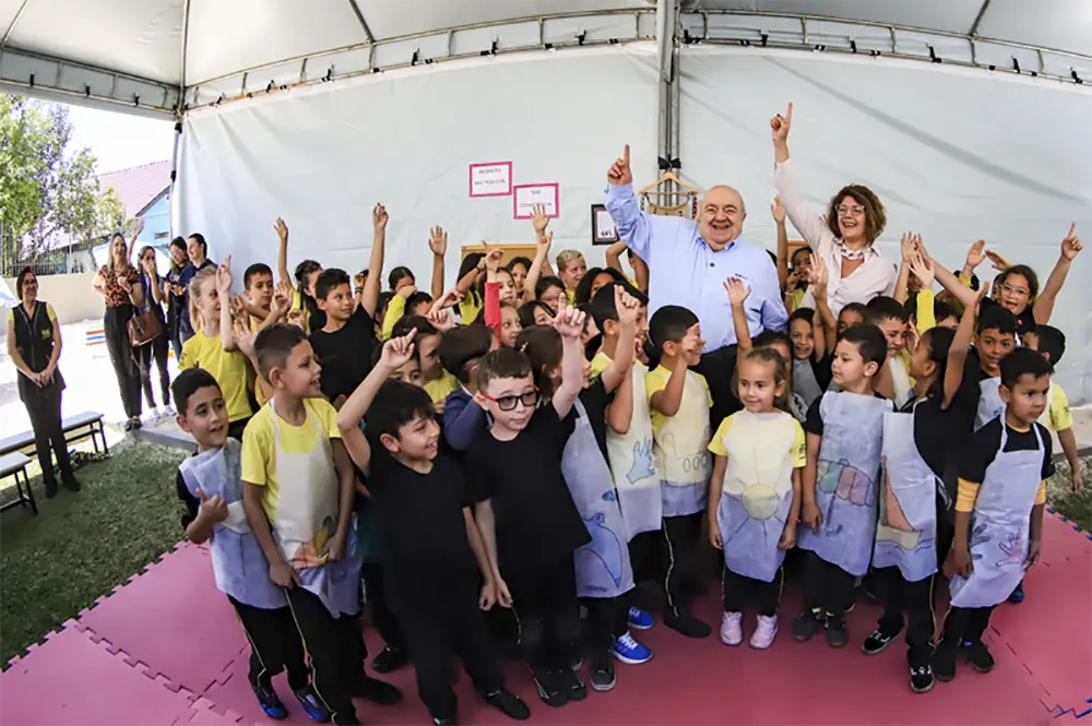Curitibinhas do bairro Cajuru ganham Unidade de Ensino Integral revitalizada 5 Unidade de Ensino Integral