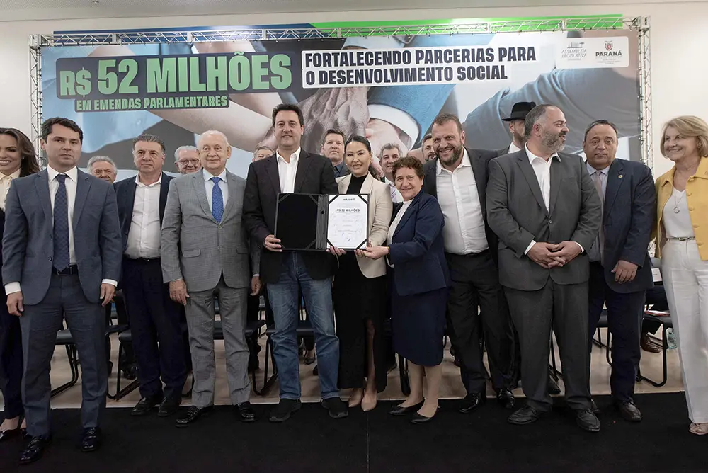 Ratinho Junior anuncia R$ 52 milhões em emendas para organizações sociais 3 Ratinho Junior