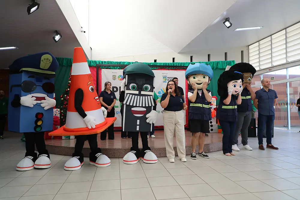 Prefeitura de Pinhais lança as Personagens do Trânsito 1 Personagens do Trânsito