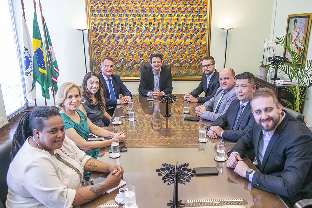 Eduardo Pimentel recebe nova Mesa Diretora da Câmara Municipal e prega parceria com o Legislativo 9 Eduardo Pimentel