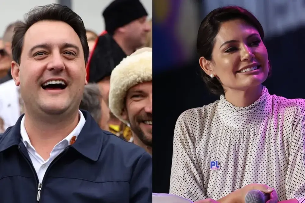 Aliados de Bolsonaro cogitam lançar Ratinho Júnior a presidente da República com Michelle Bolsonaro de vice 1 Ratinho Júnior