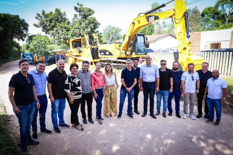 Obras de pavimentação