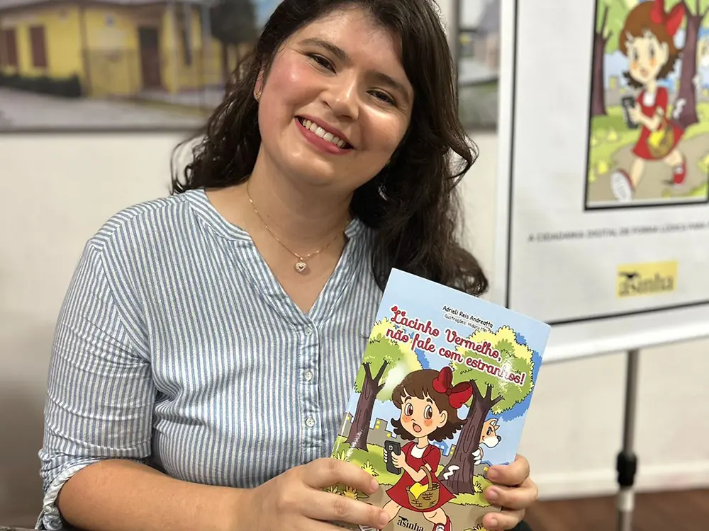 Professora de Campina Grande do Sul conquista 2º lugar no Prêmio Cidadania Digital em Ação 3 Prêmio Cidadania Digital em Ação