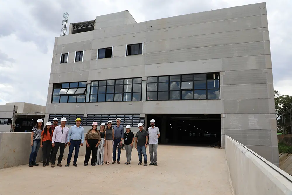Secretária de Saúde de Curitiba visita obras do Novo Hospital de Pinhais para conhecer modelo 1 Novo Hospital de Pinhais