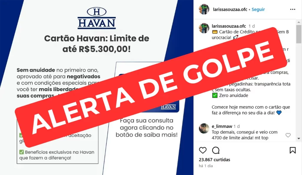 Alerta: novo golpe usa IA para clonar voz de Luciano Hang e oferecer crédito falso em nome da Havan 4 novo golpe