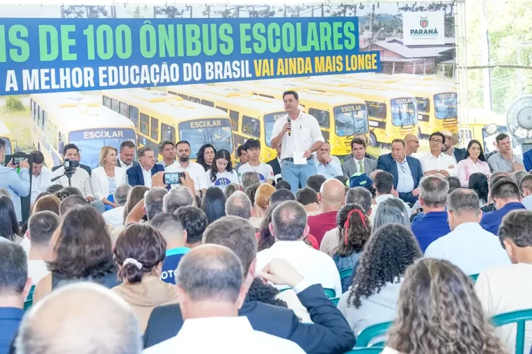 novo ônibus escolar