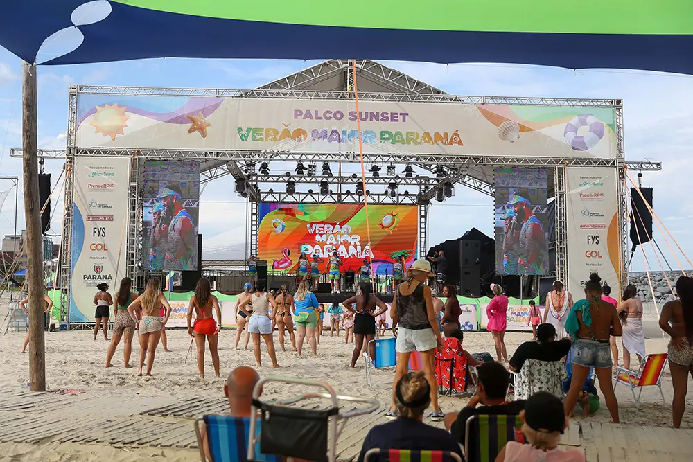 Programação e atividades do Verão Maior Paraná têm 85% de aprovação entre paranaenses 3 Verão Maior Paraná