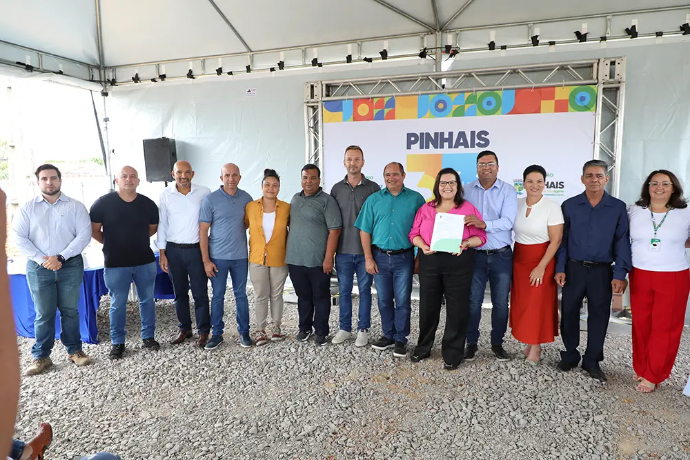 Prefeita Rosa Maria assina ordem de serviço para a construção da nova USF Jardim Cláudia 2 USF Jardim Cláudia