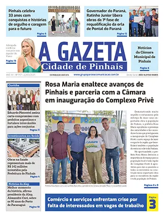 A Gazeta Cidade de Pinhais - Edição 757