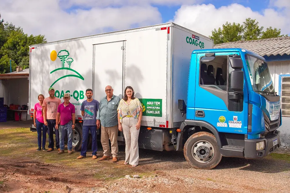 Cooperativa Agropecuária de Quatro Barras agora dispõe de caminhão próprio 2 Cooperativa Agropecuária de Quatro Barras