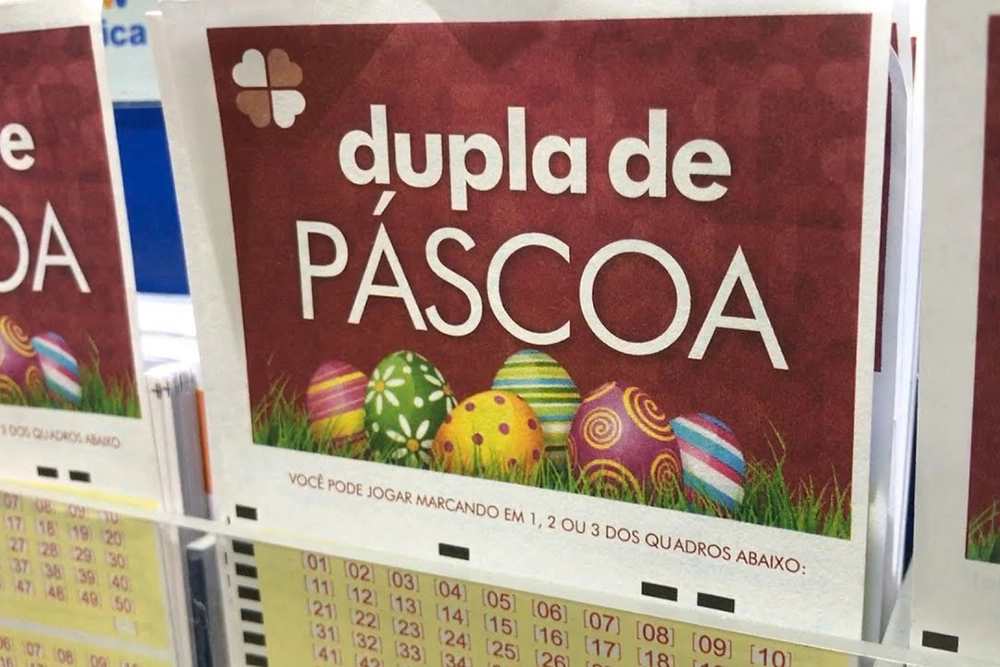 Dupla de Páscoa 2025: concorra ao maior prêmio da história, R$ 45 milhões! 4 Dupla de Páscoa