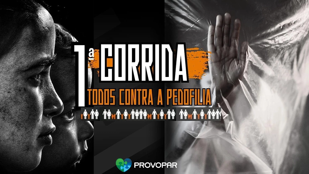 Vem aí a 1ª Corrida Juntos Contra a Pedofilia 2 Juntos Contra a Pedofilia