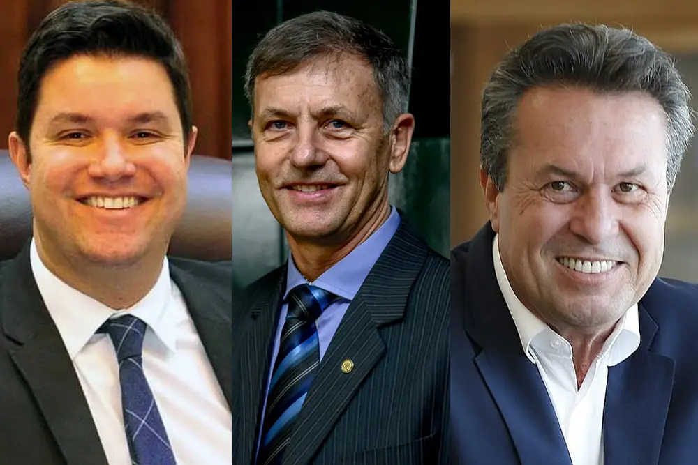 Ratinho Junior anuncia novos nomes no secretariado: Guto Silva, Marcio Nunes e Luizão Goulart 2 luizao goulart guto silva marcio nunes