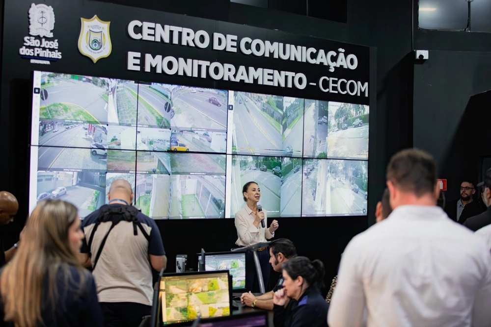 São José dos Pinhais Inova com Integração de Câmeras Particulares à Muralha Digital 5 muralha digital