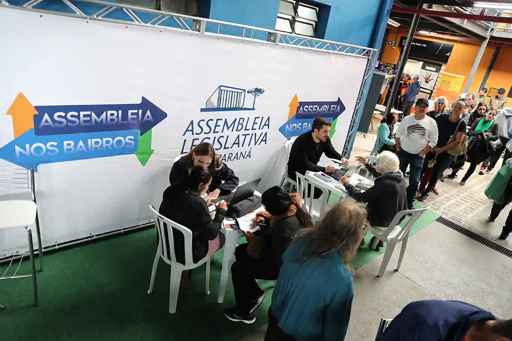 Assembleia nos Bairros em Curitiba ofertou diversos serviços à população do Boqueirão 1 Assembleia nos Bairros
