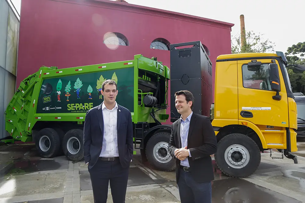 Eduardo Pimentel anuncia primeiro eletroposto público de Curitiba para transporte de carga 2 pimentel eletroposto