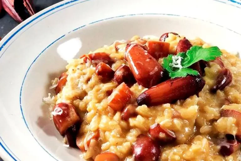 risoto de pinhão