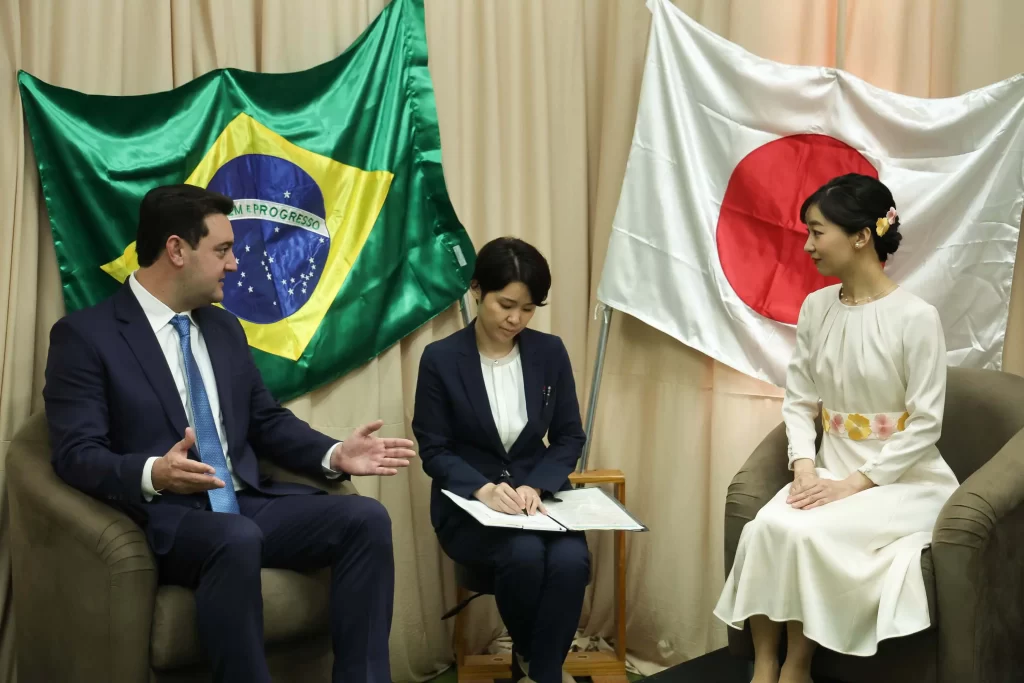 Governador Ratinho Junior destaca parceria do Paraná com Japão em visita da princesa Kako de Akishino 1 Ratinho Junior