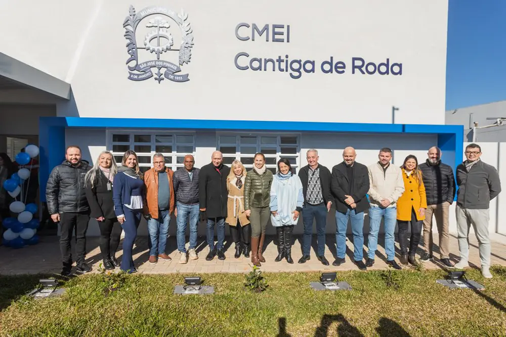 São José dos Pinhais inaugura novo CMEI Cantiga de Roda com capacidade para 420 crianças 6 cmei cantiga roda