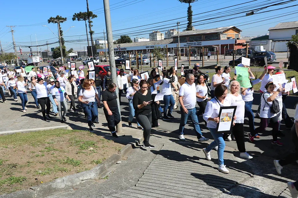 Pinhais convida para Caminhada Contra o Feminicídio em 22 de Julho 3 Caminhada