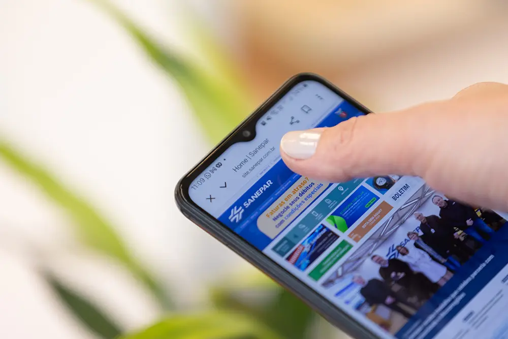 Sanepar alerta para golpe virtual com sites falsos e boletos de água 4 Sites falsos