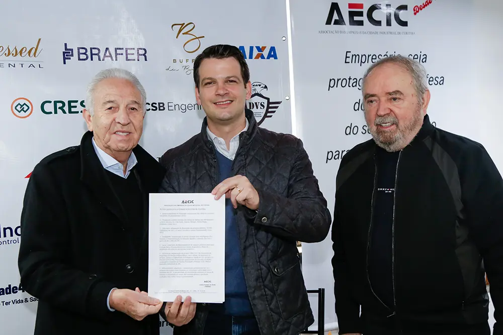 Eduardo Pimentel destaca investimentos na CIC durante posse da nova diretoria da Aecic 4 eduardo pimentel