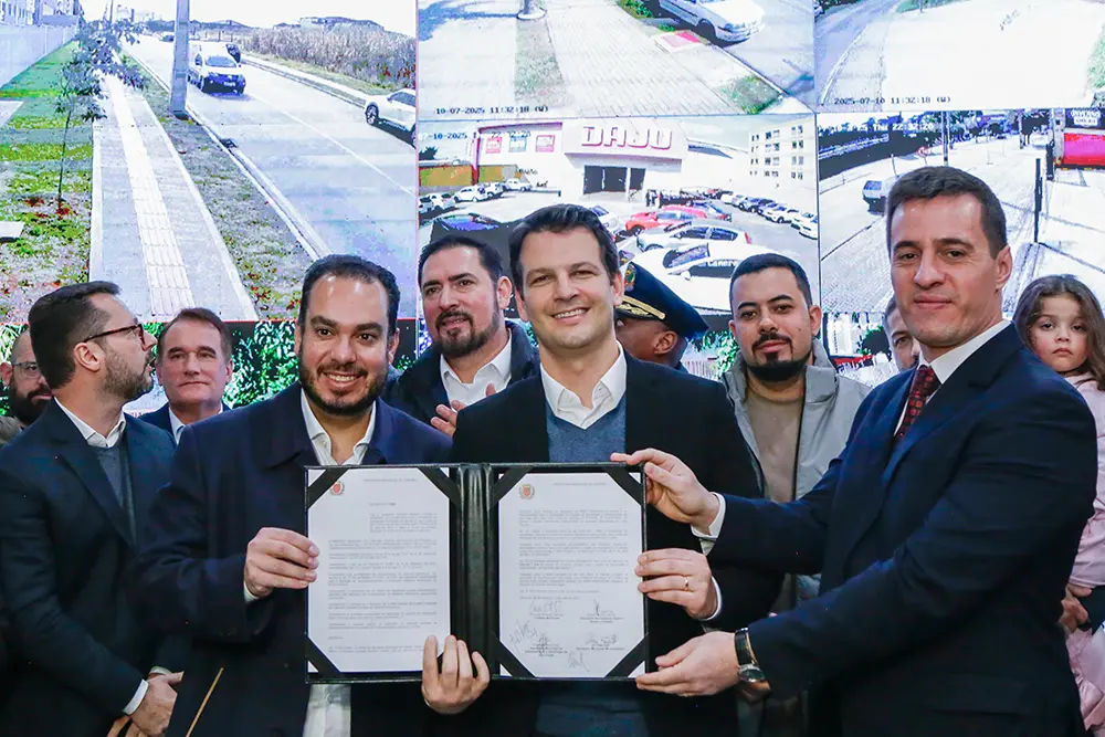 Conecta Muralha Curitiba integrará 6 mil câmeras para reforçar Segurança Pública 1 muralha digital curitiba 01