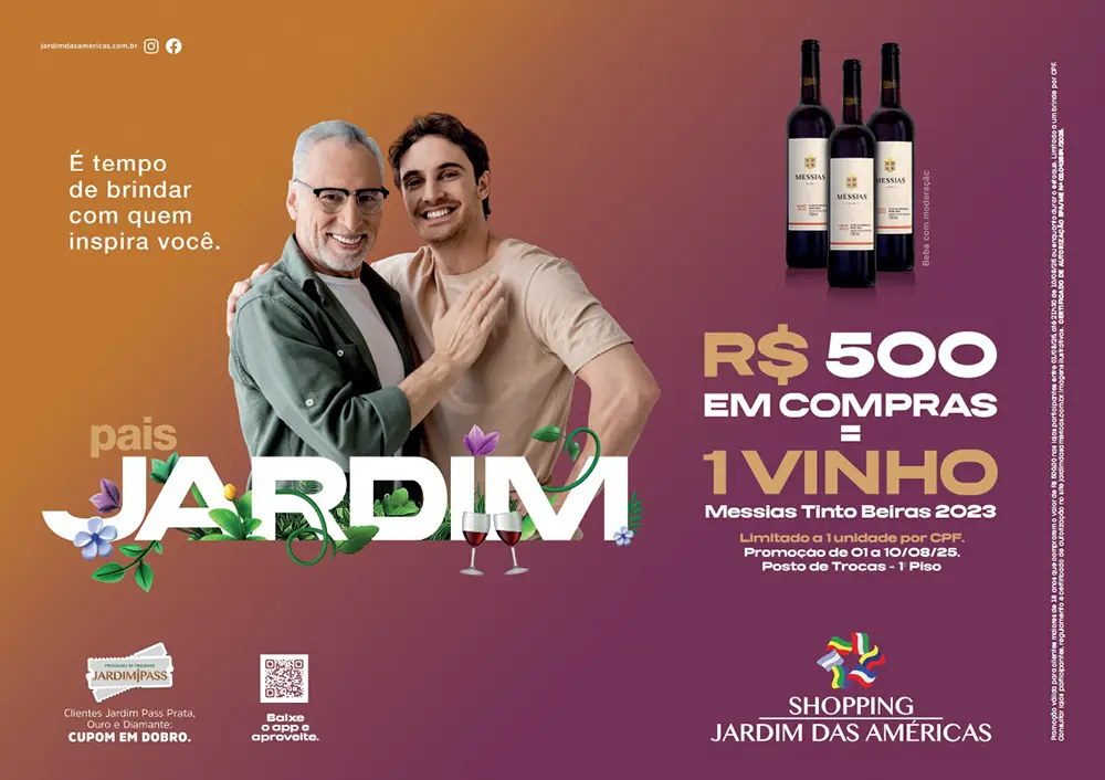 Shopping Jardim das Américas aposta em experiências afetivas para celebrar o Dia dos Pais 4 promo pais