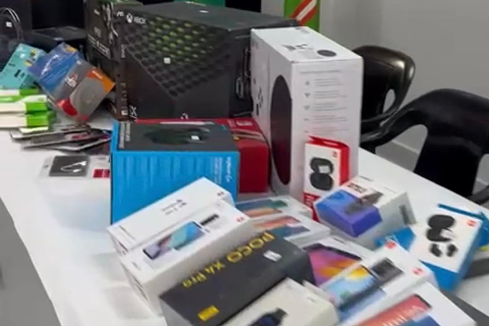 Bazar com produtos apreendidos pela Receita Federal acontece em Curitiba neste sábado 4 Bazar