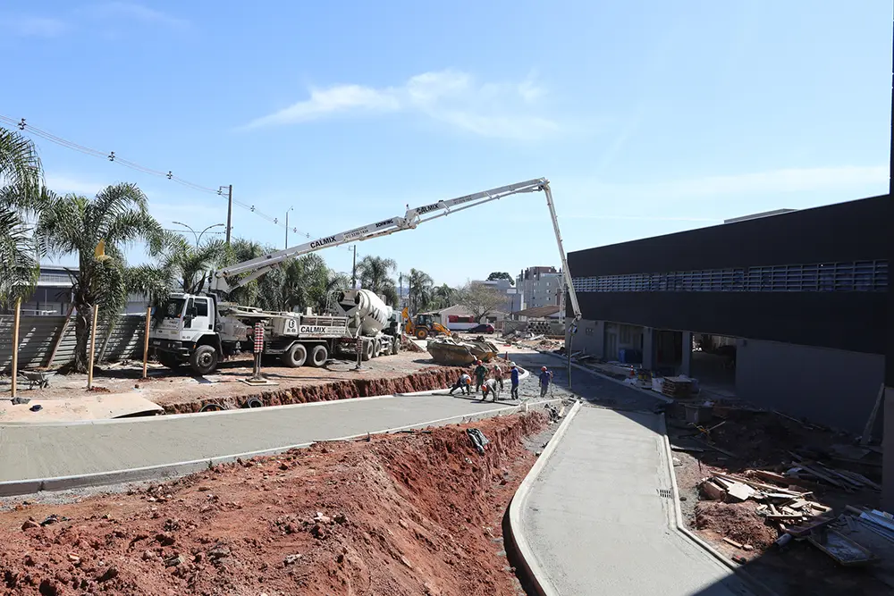 Obras do Novo Hospital e Maternidade Municipal de Pinhais avançam a todo vapor 5 SEMOP - Acompanhamento de Obras - Hospital - 01 08 x-9