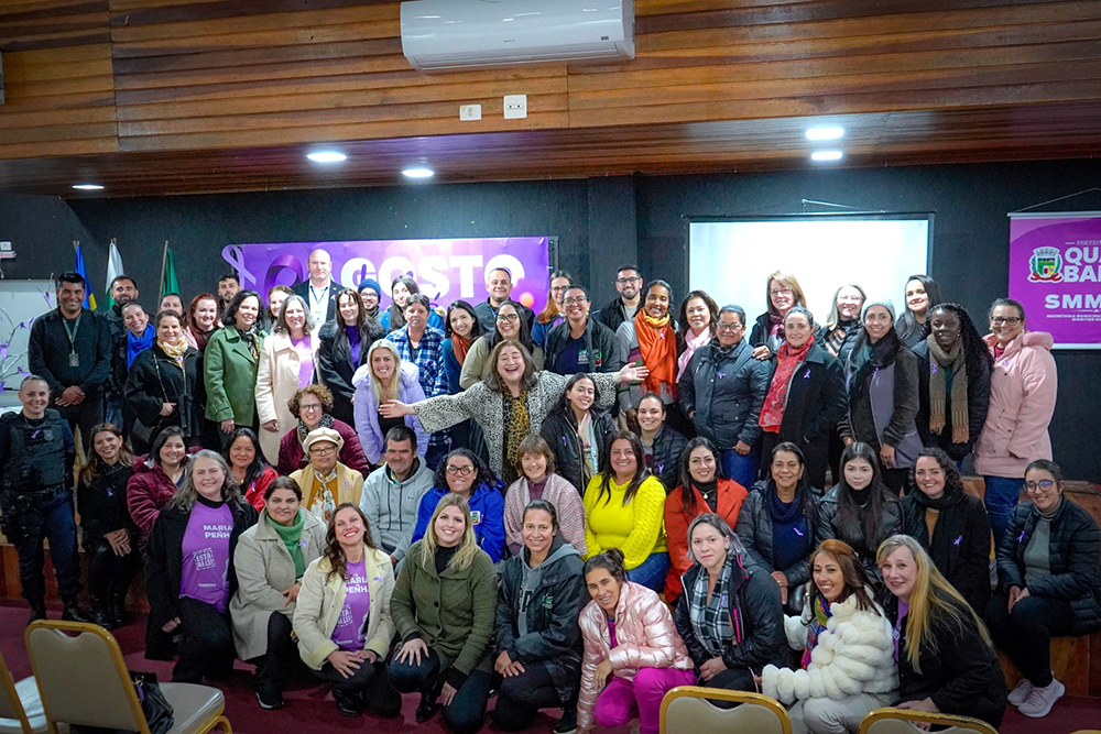 Quatro Barras celebra Agosto Lilás com evento de conscientização sobre a Lei Maria da Penha 6 agosto-lilas