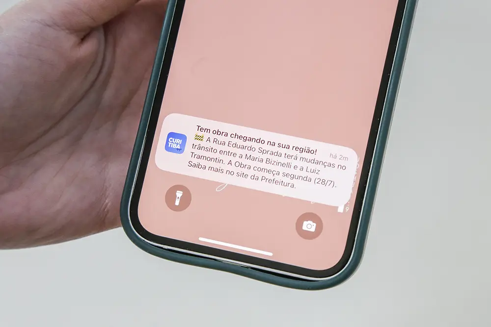 Curitiba lança Sistema Direct: alertas personalizados sobre trânsito, obras e defesa civil no celular 4 aplicativo