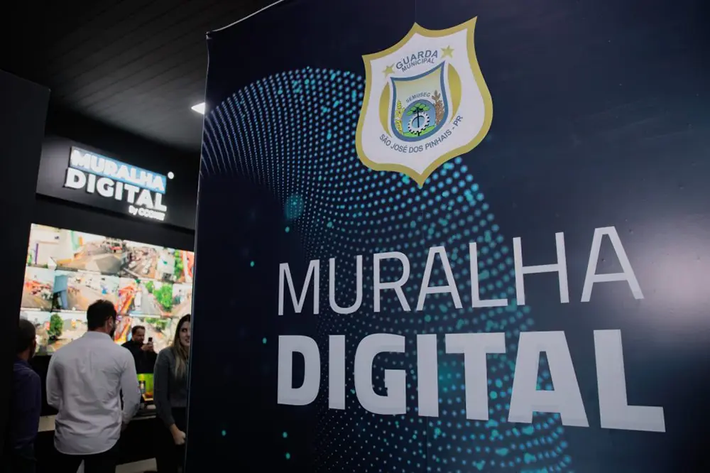 São José dos Pinhais expande Muralha Digital e convida cidadãos a integrar câmeras de segurança 6 muralha digital