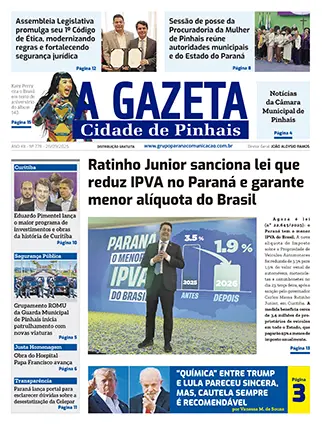 A Gazeta Cidade de Pinhais - Edição 778