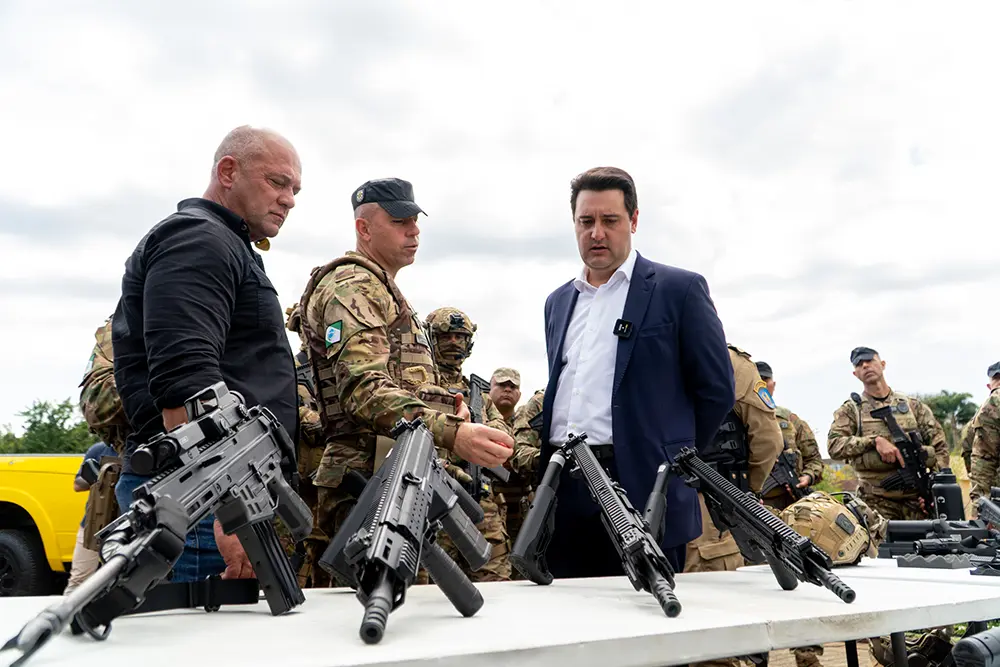 Paraná lança Sistema de Inteligência para o Combate ao Crime com investimento de R$ 116 milhões 3 ratinho junior 01