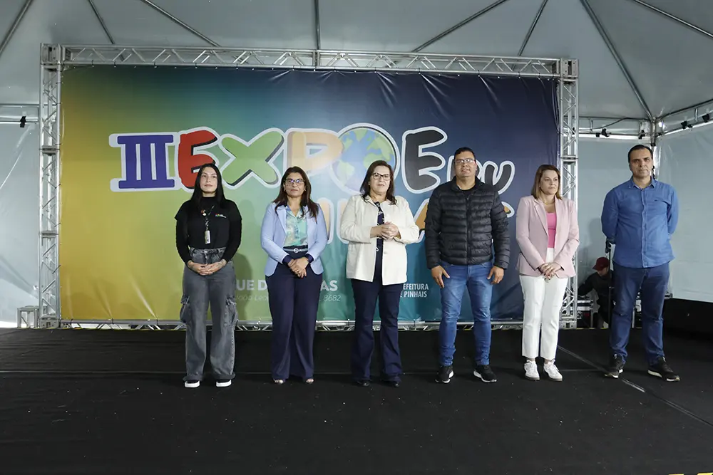 Prefeita Rosa Maria destaca ExpoEdu como prova da qualidade da educação básica da Região Metropolitana de Curitiba 2 ExpoEdu