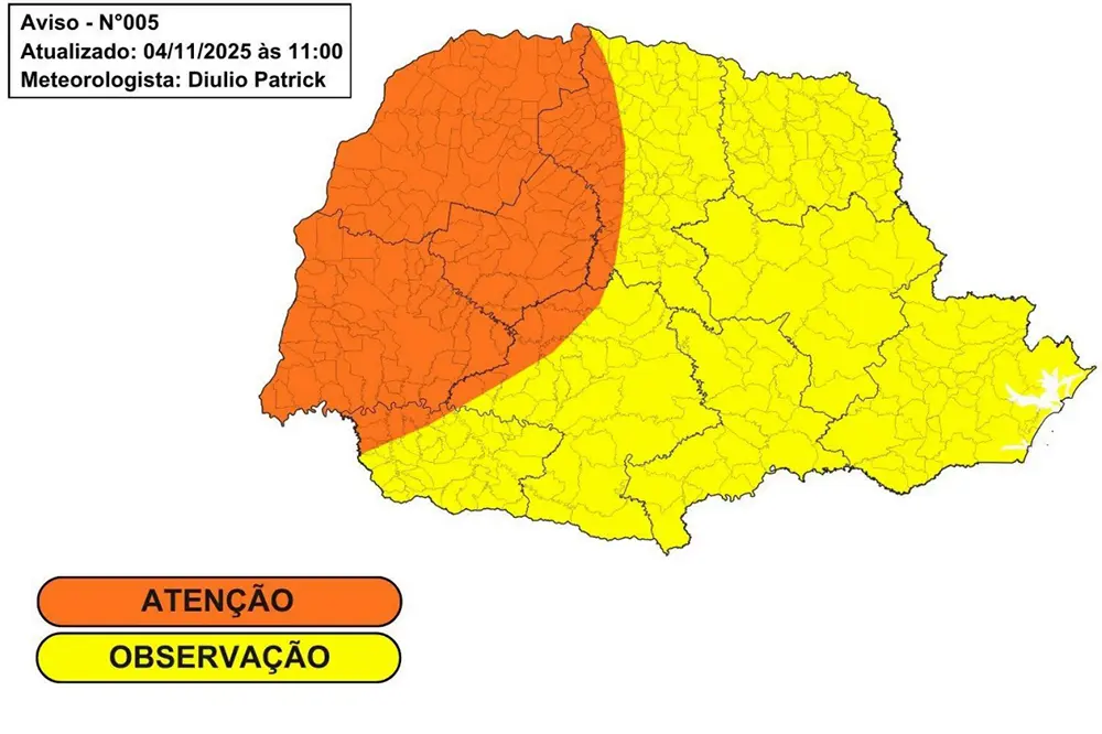 Simepar: novos temporais atingirão o Paraná; veja alerta e dicas 4 clima