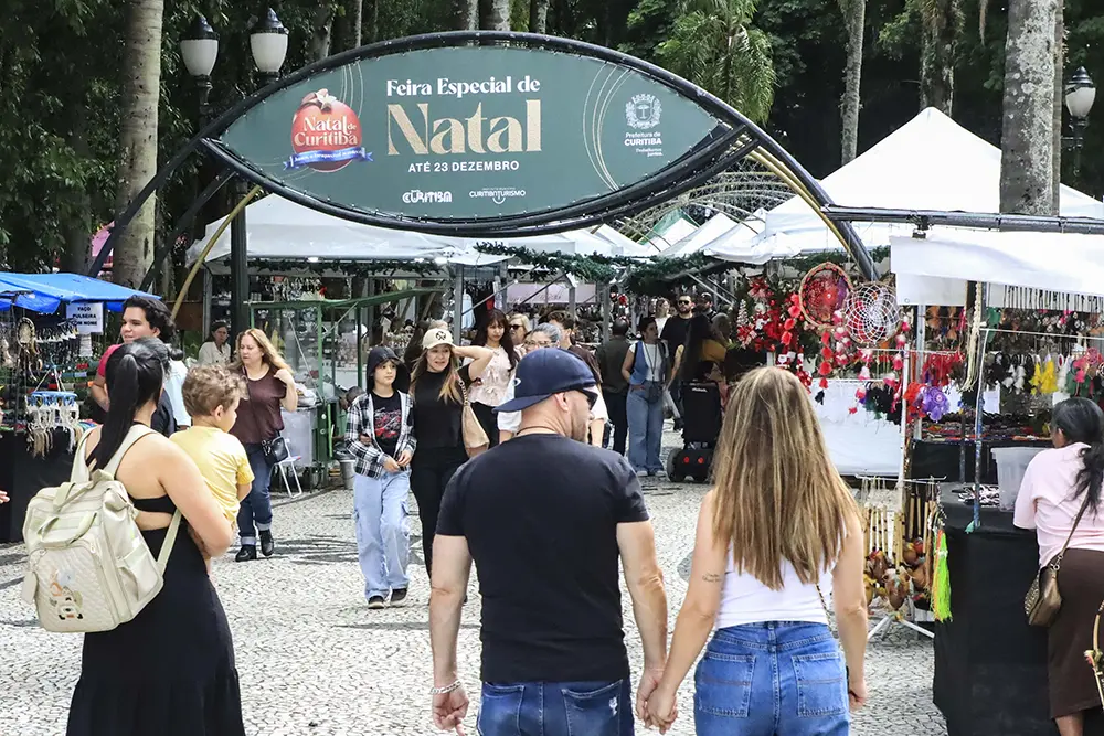 Feiras de Natal de Curitiba: Osório e Santos Andrade já estão abertas! 5 feira natal