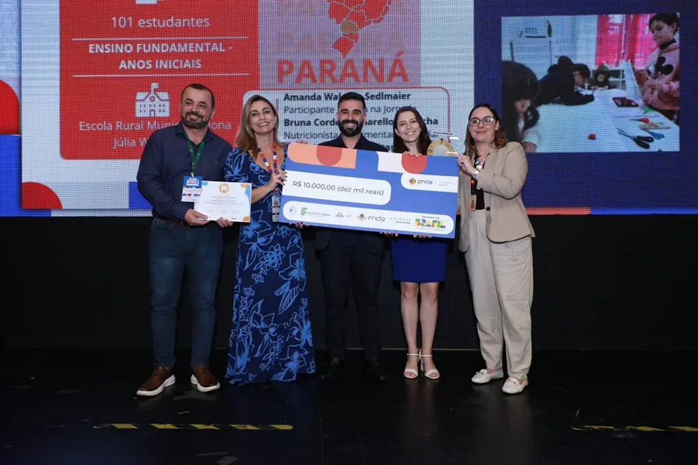 Educação Alimentar de Piraquara vence prêmio do MEC e FNDE 4 piraquara