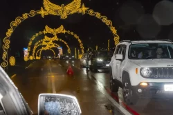Drive-thru de Natal do Parque Náutico